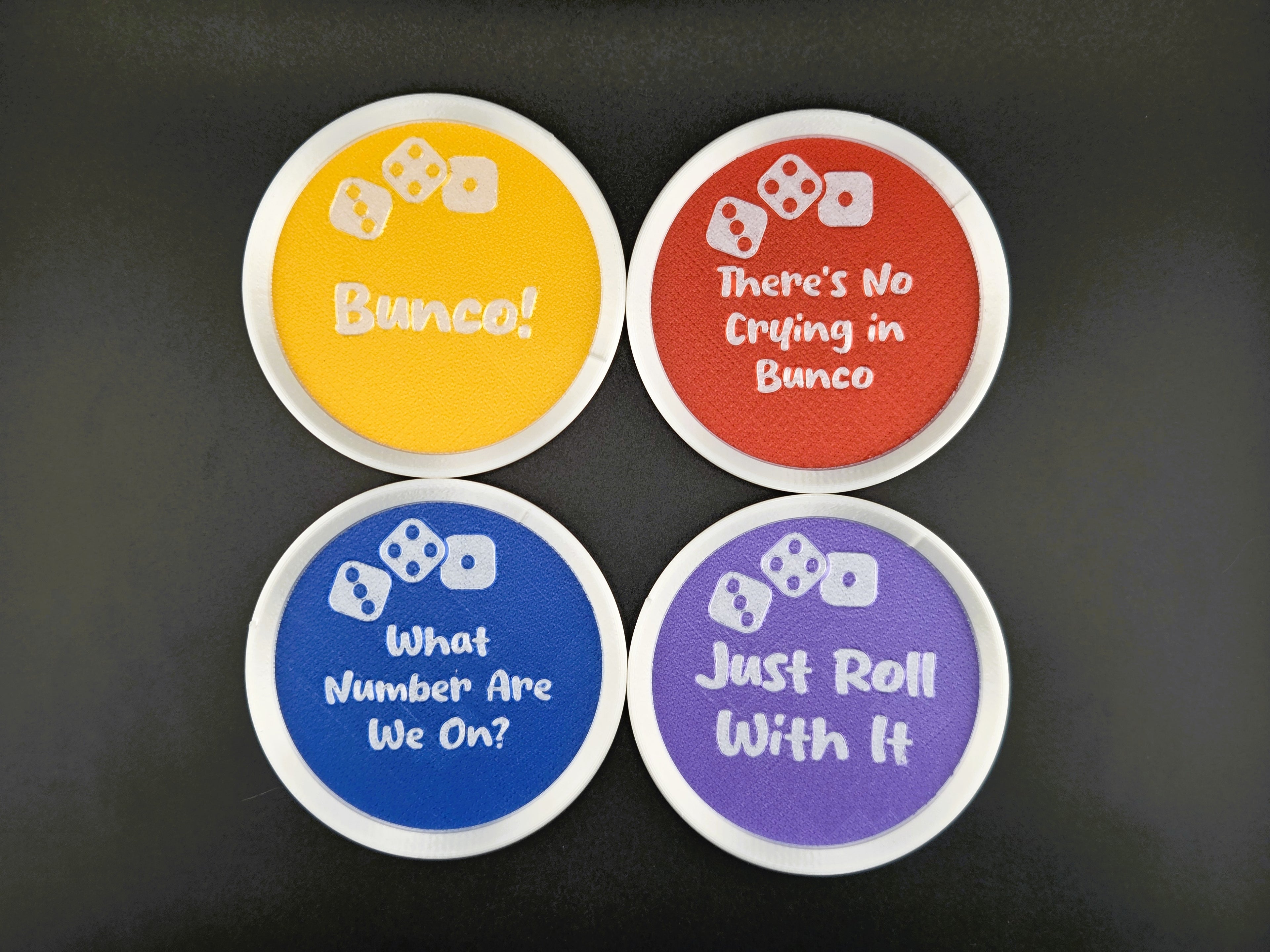 Bunco Coasters