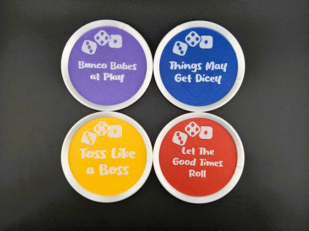 Bunco Coasters