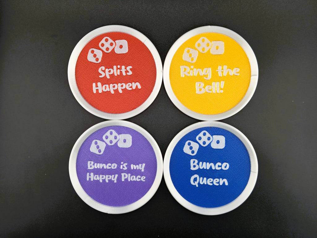 Bunco Coasters