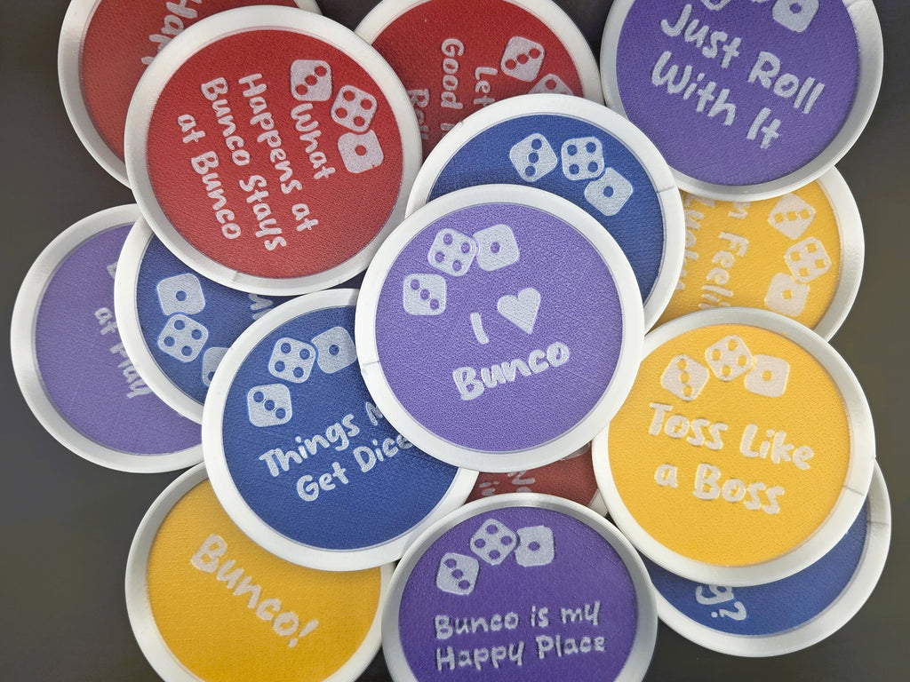 Bunco Coasters