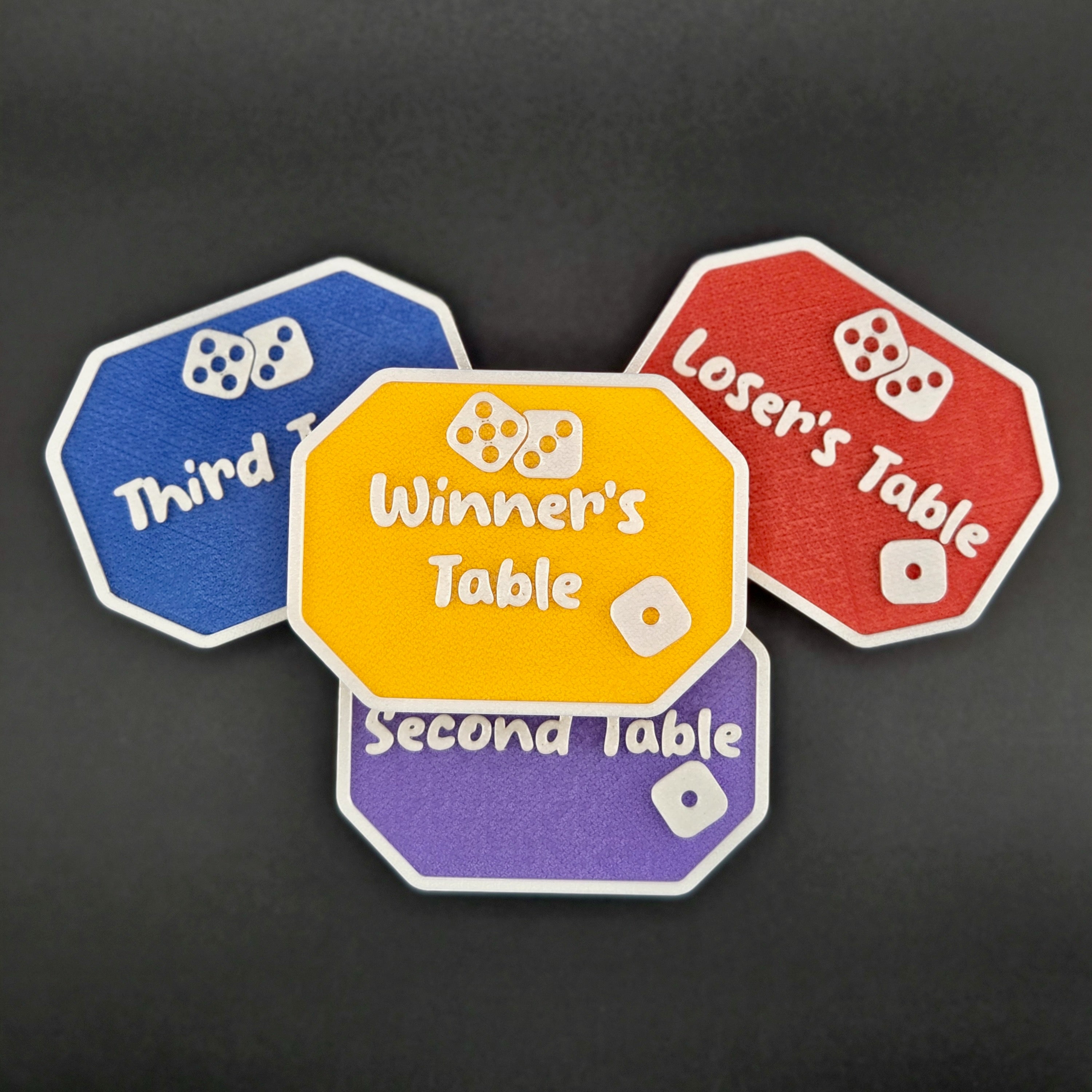 Bunco Table Markers